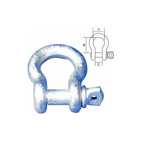 Peerless Chain Peerless 8059403 1-3/4" Alloy Screw Pin Anchor Shackle 8059403